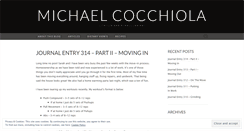 Desktop Screenshot of michaelcocchiola.com